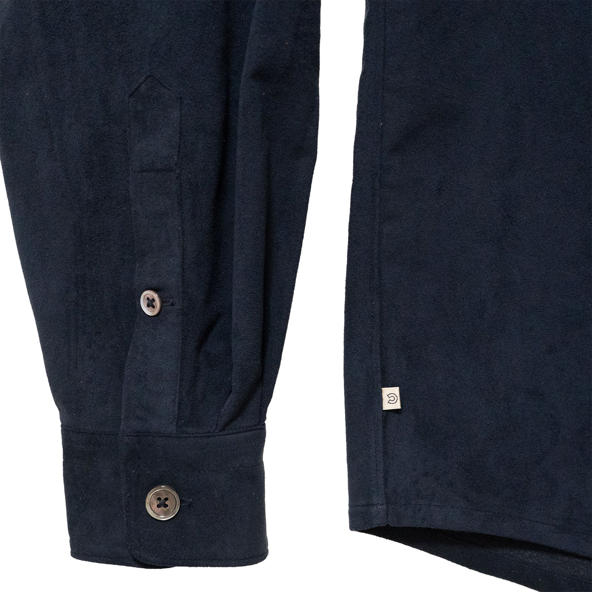 COLONY CLOTHING / Ultrasuede® ダブルポケットシャツ NAVY / CC2602-SH03-01