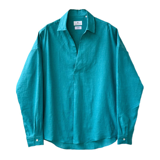 COLONY CLOTHING / ALBINI リネン プールサイドシャツ / CC2401-SH02-01