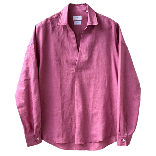 COLONY CLOTHING / ALBINI リネン プールサイドシャツ / CC2401-SH02-01 (OUTLET)