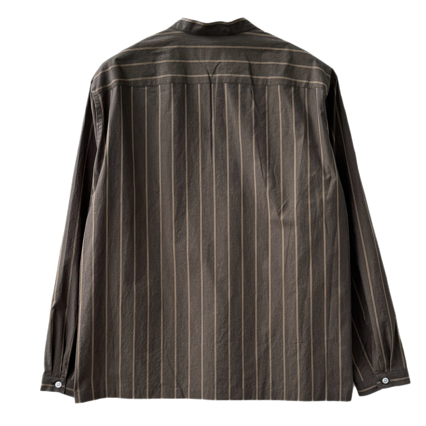 COLONY CLOTHING / コットンストライプ スキッパーシャツ / CC2401-SH06-02