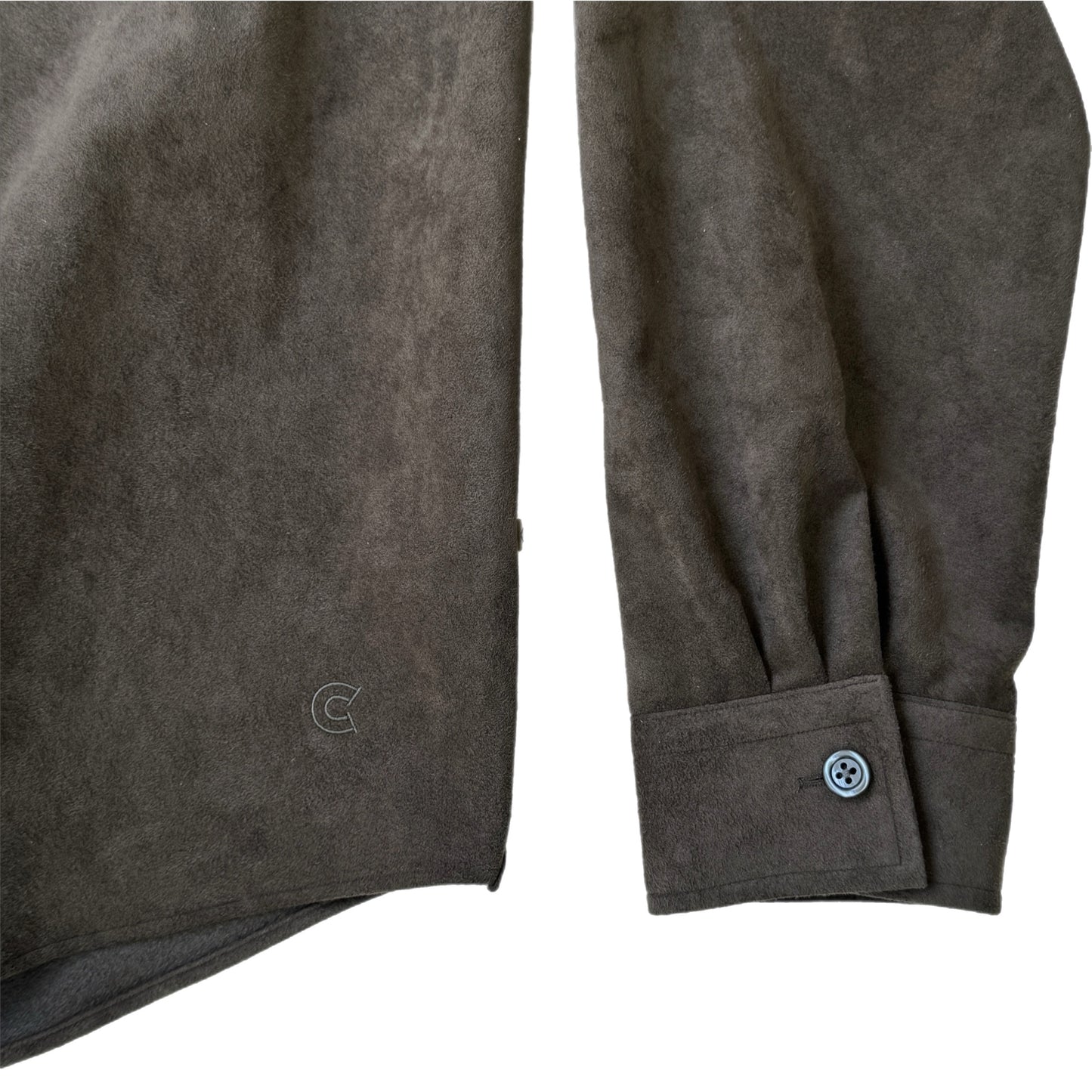COLONY CLOTHING / Ultrasuede®  プールサイドシャツ / CC2502-SH02 BLACK OLIVE