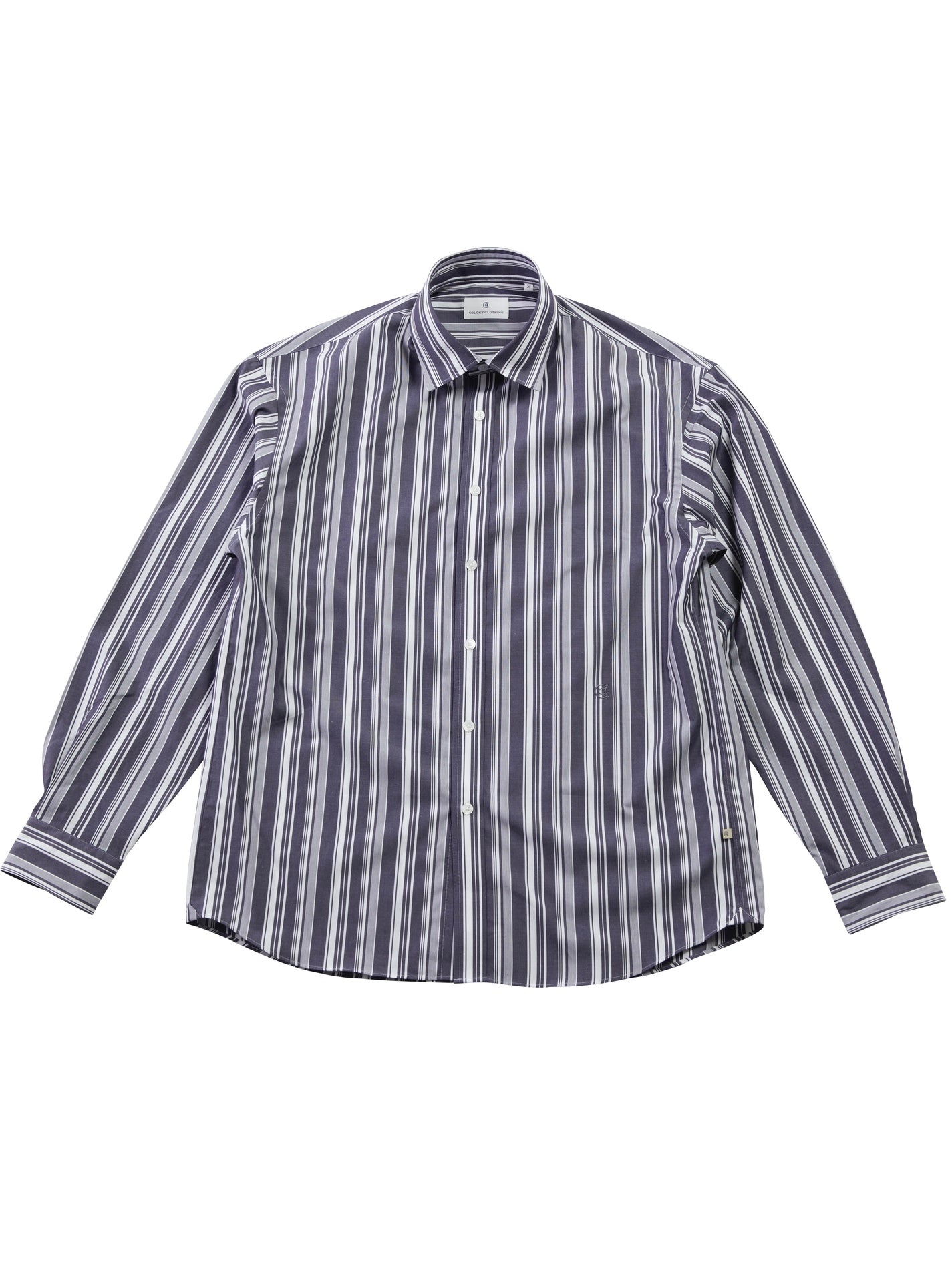 COLONY CLOTHING / ストライプ ラウンジシャツ② / CC2101-SH03-02