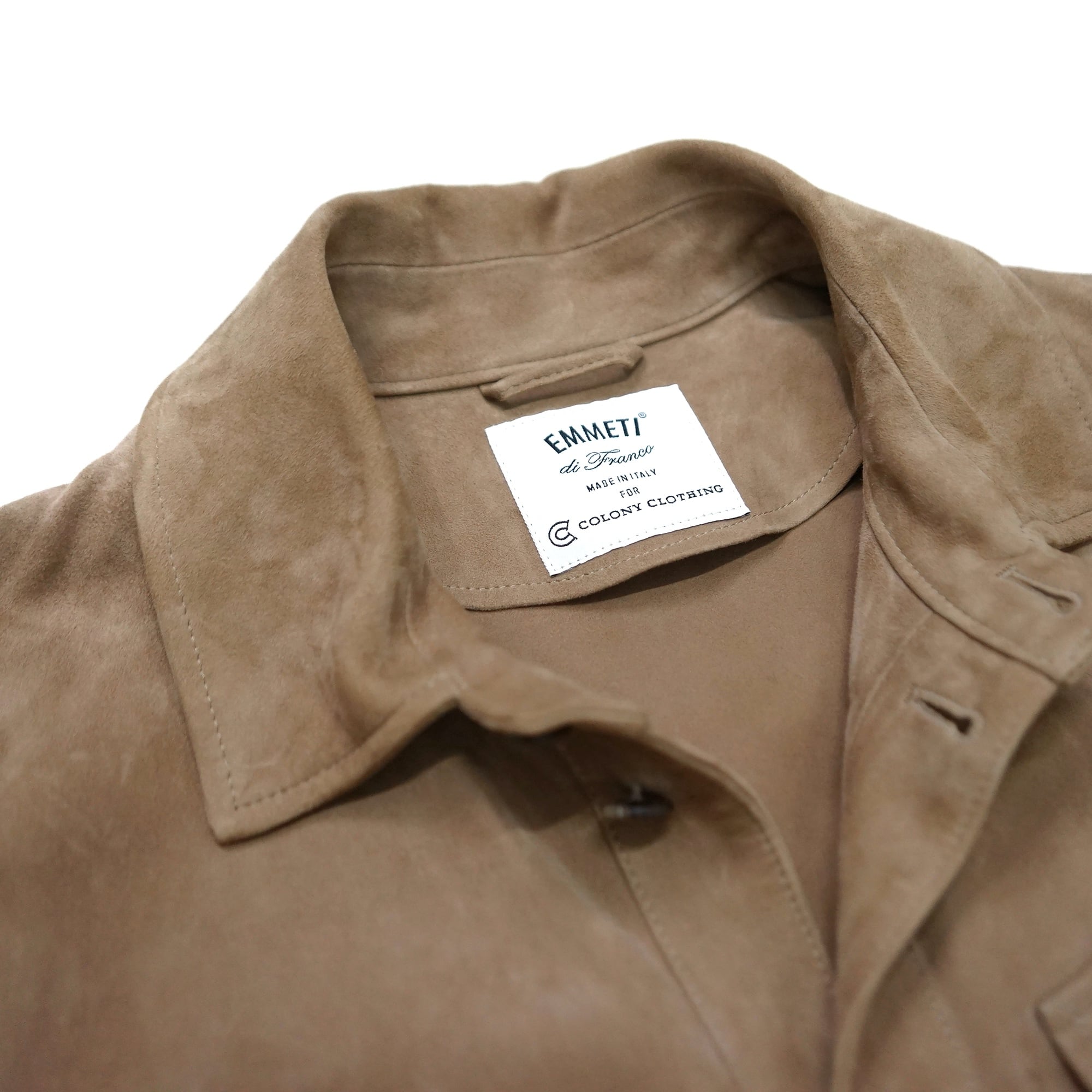 Emmeti for COLONY CLOTHING Travel leather jacket 