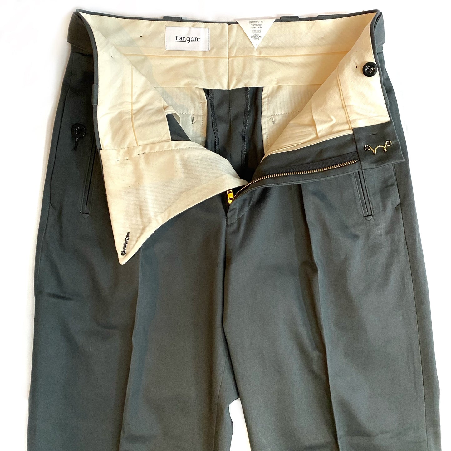 Tangent / Tan04 French Army Adjuster Pants バックサテン