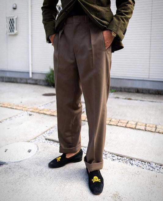 Tangent / Tan04 French Army Adjuster Pants ヴィンテージウール