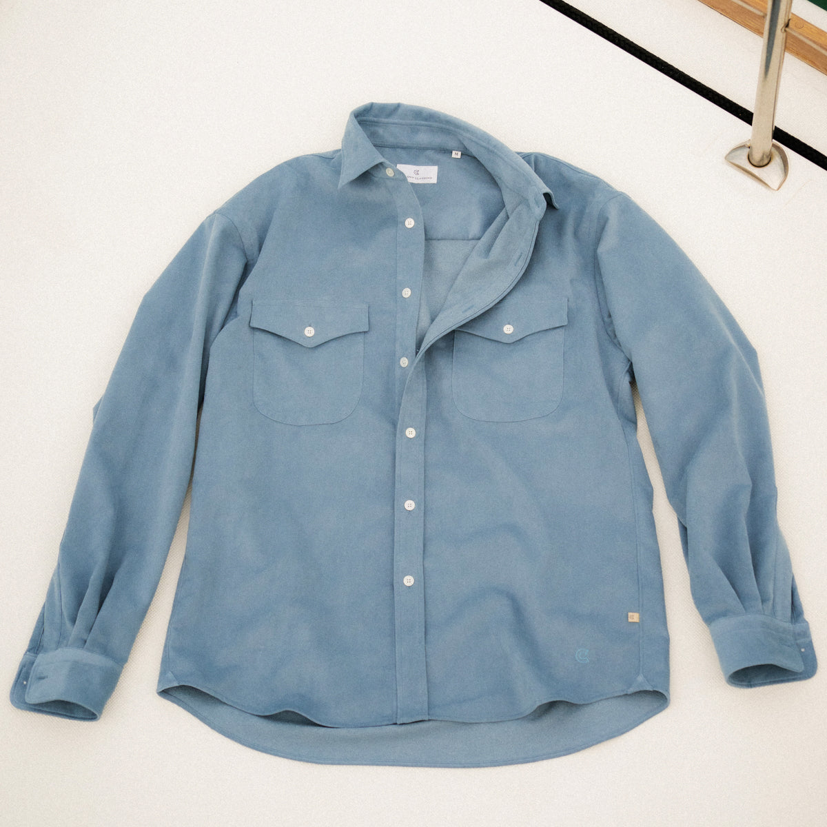 COLONY CLOTHING / Ultrasuede® ダブルポケットシャツ / CC2301-SH04-01