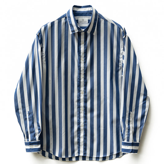 COLONY CLOTHING / ワイドストライプ ラウンジシャツ / CC2301-SH03-01
