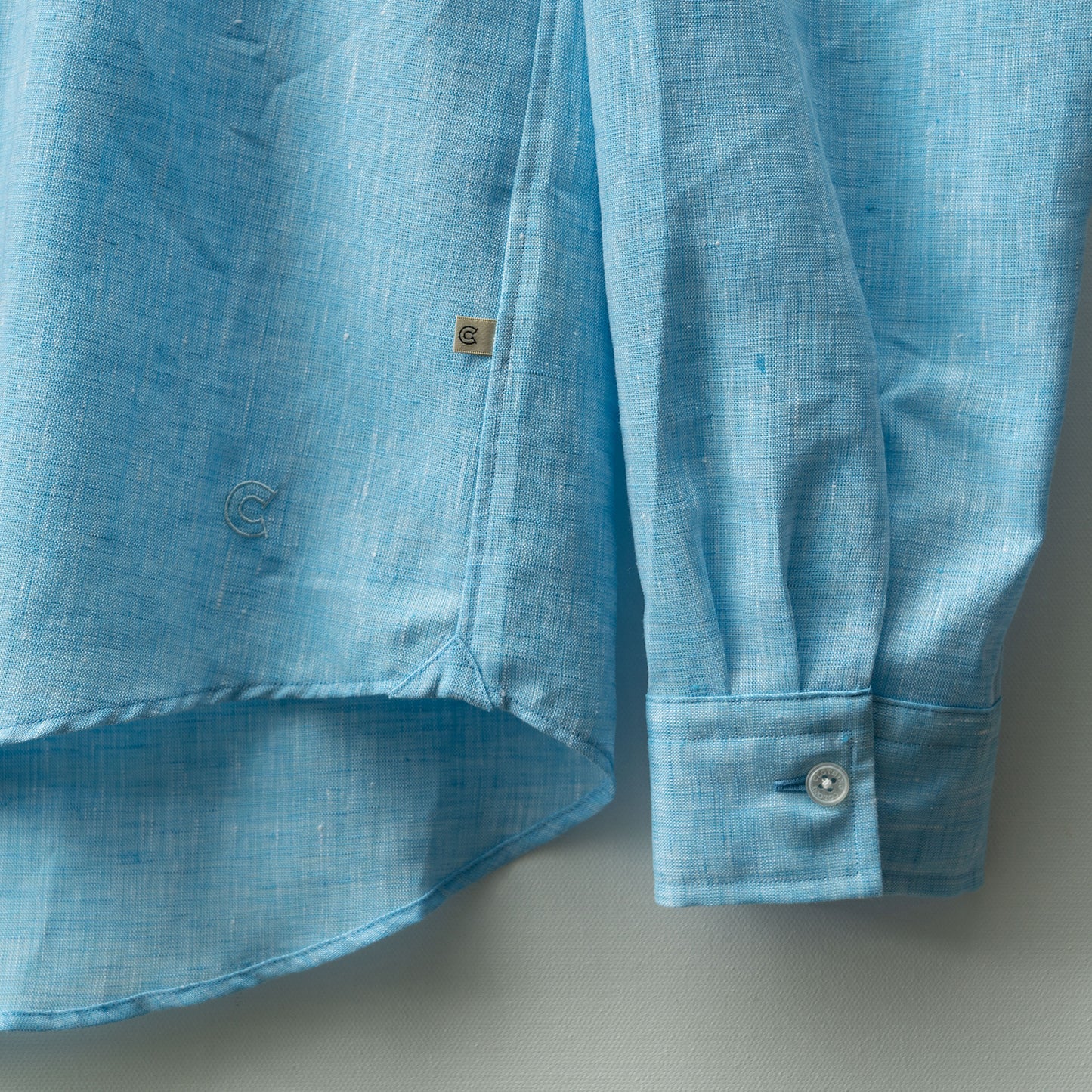 COLONY CLOTHING / ALBINI リネン プールサイドシャツ / CC2301-SH02-01