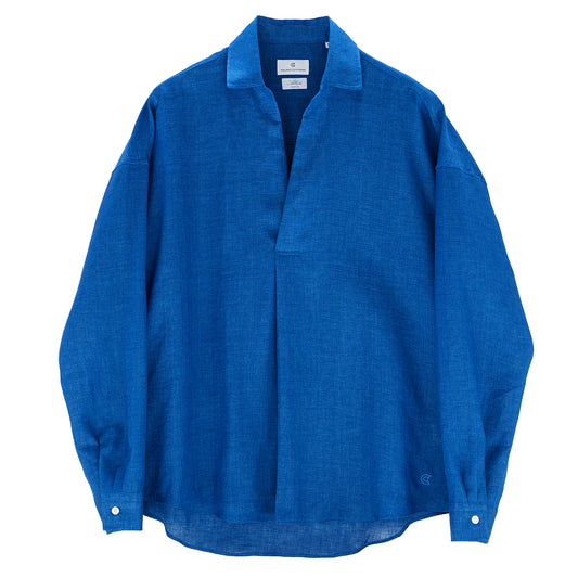 COLONY CLOTHING / ALBINI リネン プールサイドシャツ / CC2301-SH02-01