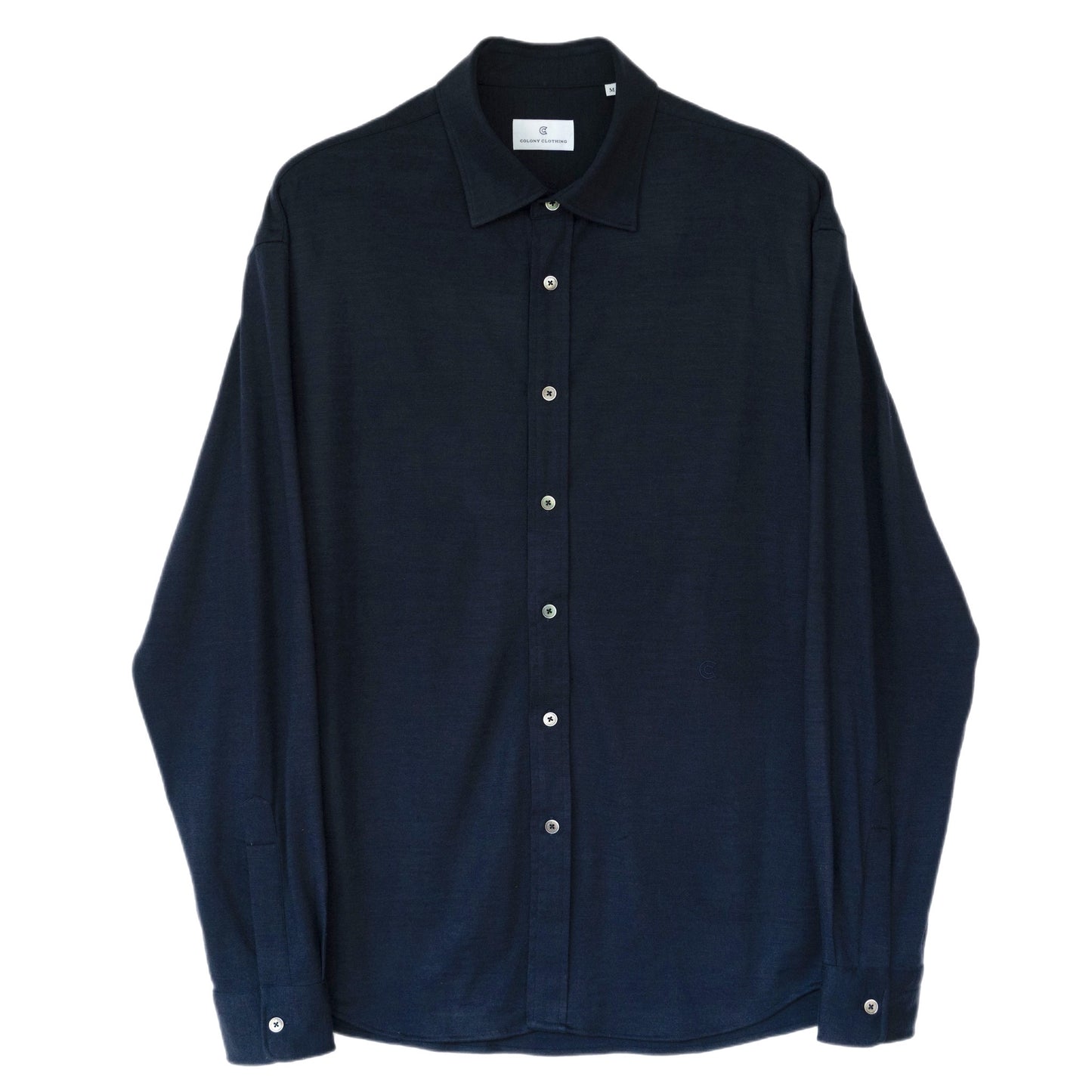 COLONY CLOTHING / ウールジャージ ラウンジシャツ / CC2202-SH02-2