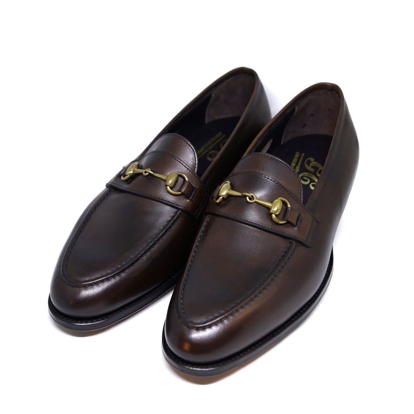 GEORGE CLEVERLEY / ”The Colony" ビットローファー / Dark Brown Antique