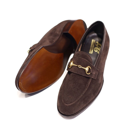 GEORGE CLEVERLEY / ”The Colony" ビットローファー / Dark Brown Buckskin (Deer Skin)